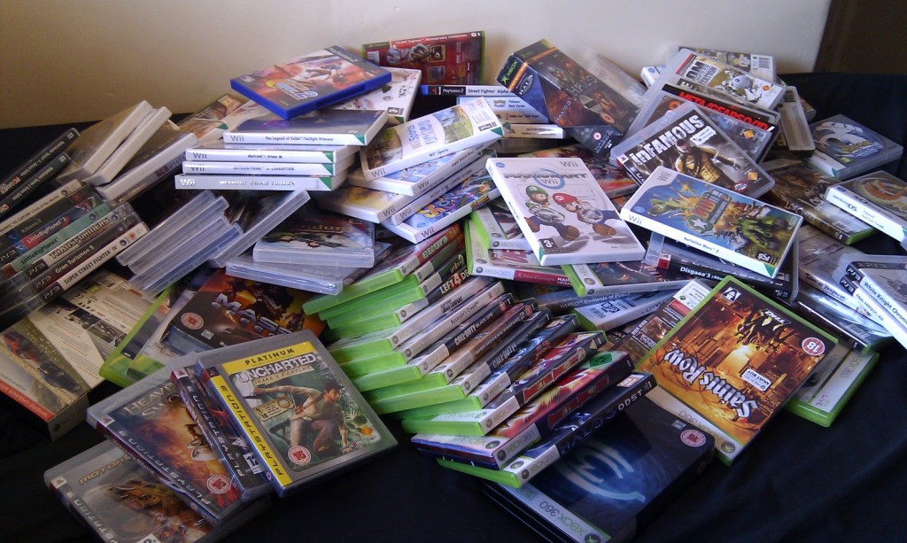 Pile of Shame Video Games